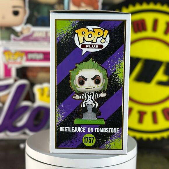 Beetlejuice on Tombstone Funko Pop! Plus - Picture 4 of 6